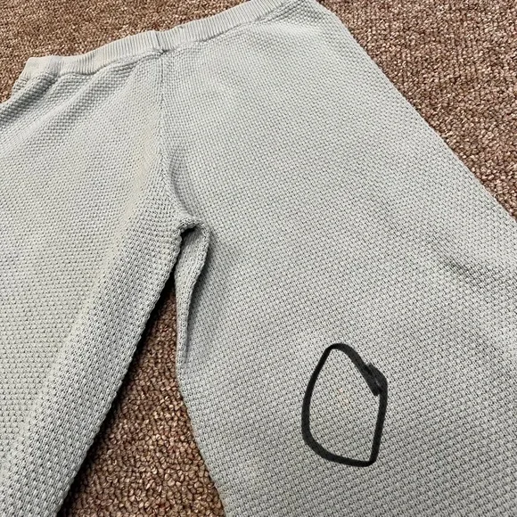 FREE PEOPLE Beach Hailee Waffle Knit Set Size Large - Picture 13 of 13